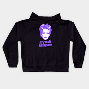 Cyndi lauper ||| 80s sliced Kids Hoodie